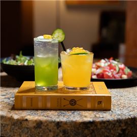Spring and Summer ingredients allow our mixologists to create vibrant drinks with powerful flavor!