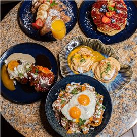 A breakfast spread that makes it hard to just pick one