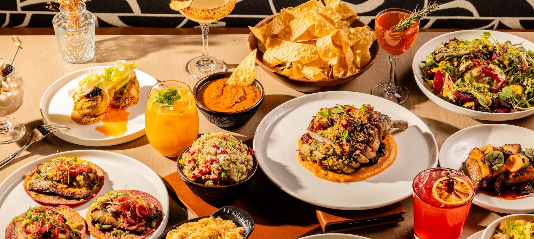 Photo of various savory winter dishes